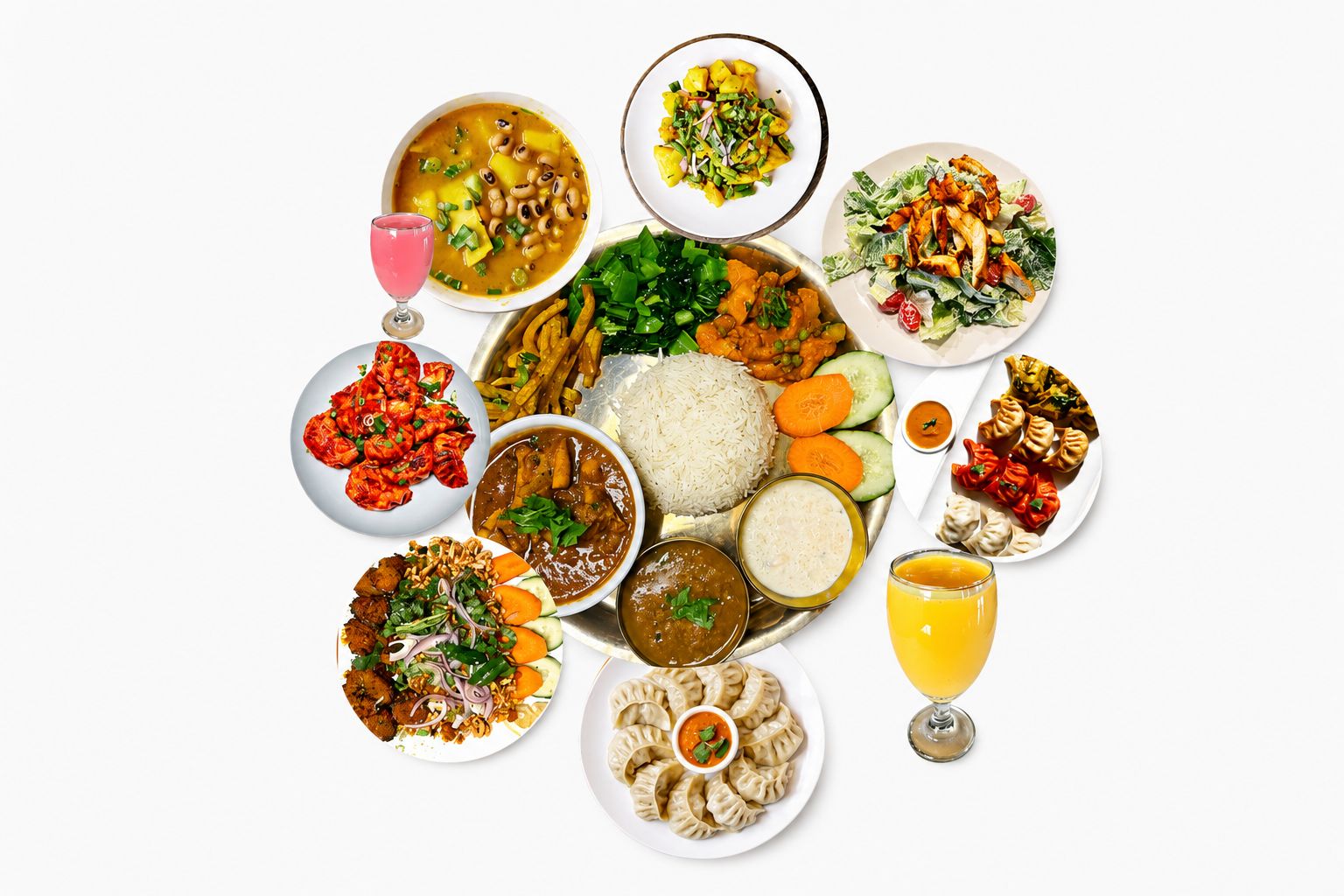 Jhol (soup) Momo